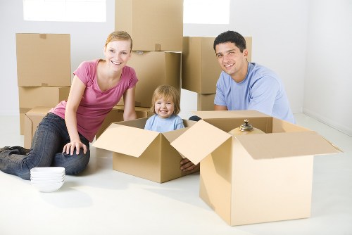 Removal team preparing a local move in Forestgate with careful loading and access planning