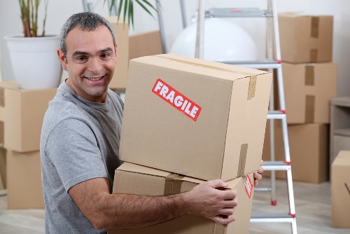 Man with a van helping with a local move in Forestgate