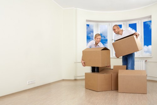 Local office removal team planning a business move in Forestgate