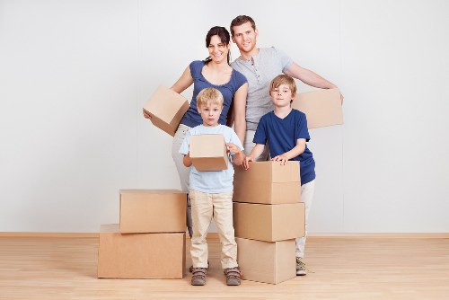 Residential removal service for a Forestgate flat or family home with stairs and tight access