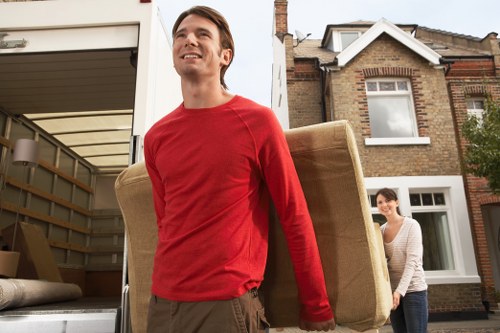 Commercial and household moving truck service around Forestgate