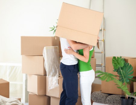 Organised packing materials for business relocation and storage in Forestgate