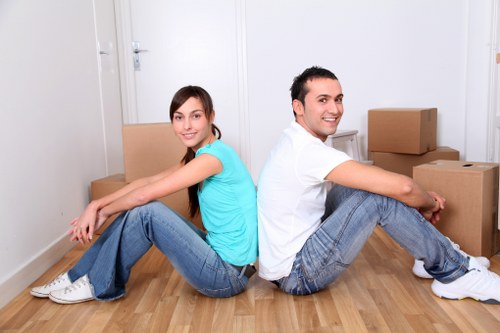 Local team collecting bulky furniture from a Forestgate property